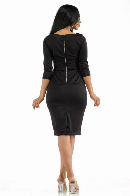 Sheath Midi Dress