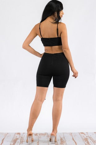 Laced Up 2PC Set