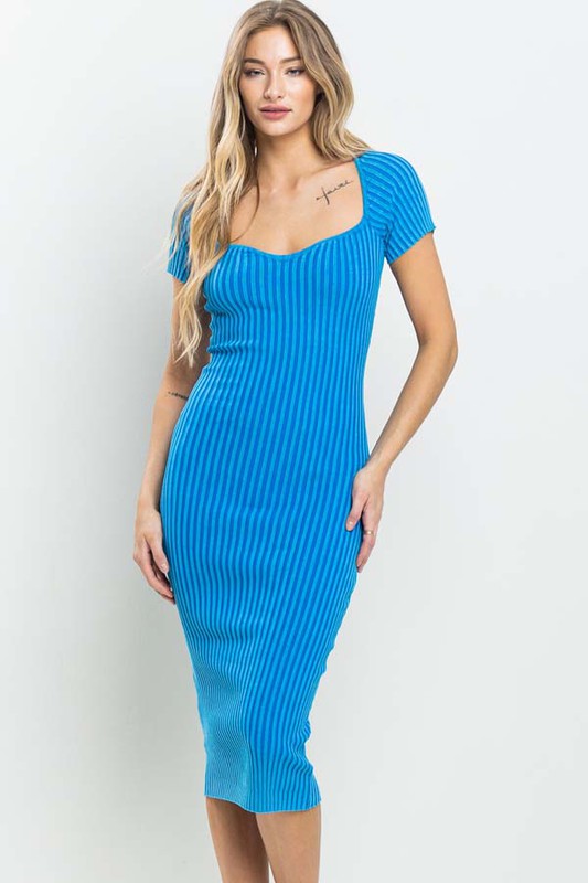 Mineral Wash Midi Yoko Dress