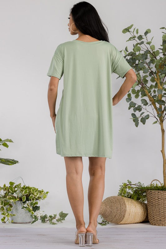 Side Slit 2PC Short Set
