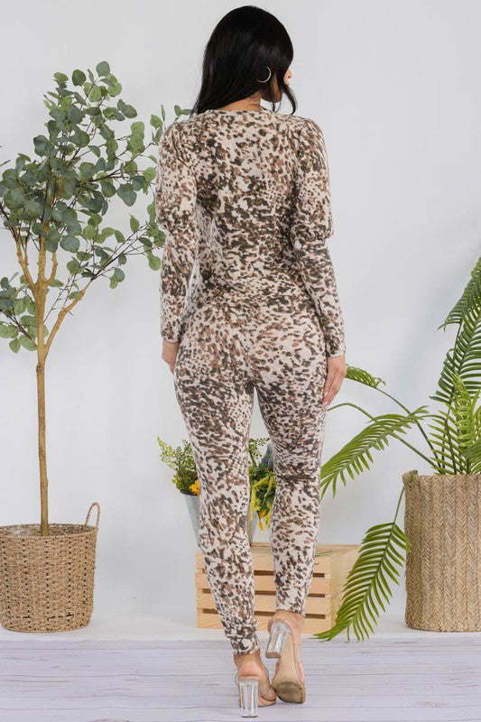 Cheetah 2PC Jogger Set