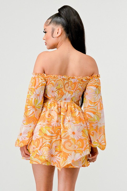 70's Bae Floral Dress