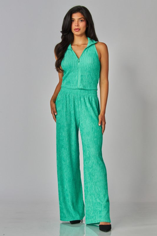 Crinkle Racerback 2PC Set