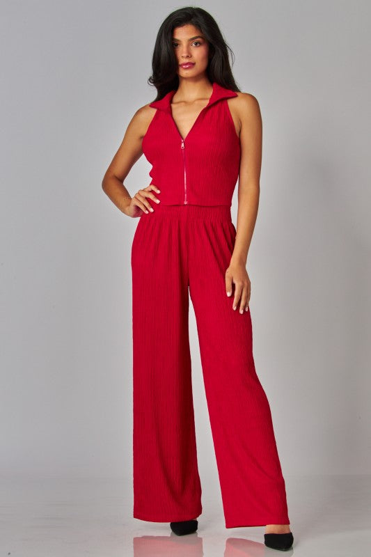 Crinkle Racerback 2PC Set