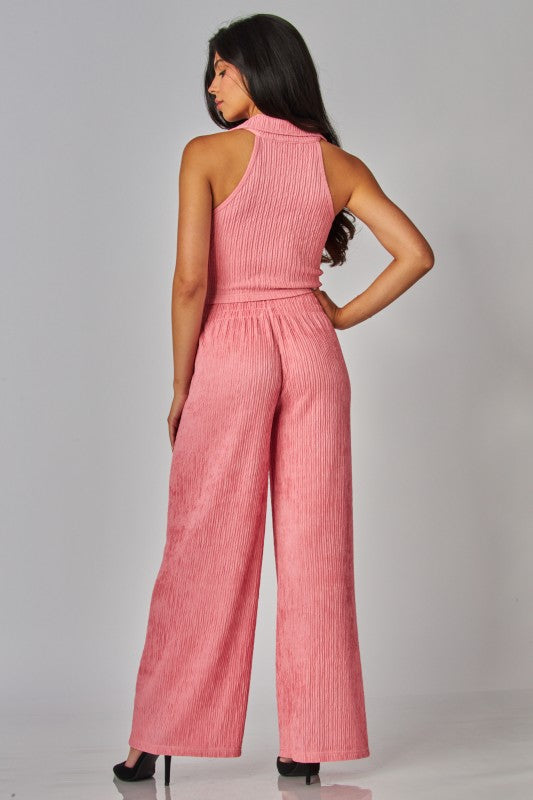 Crinkle Racerback 2PC Set