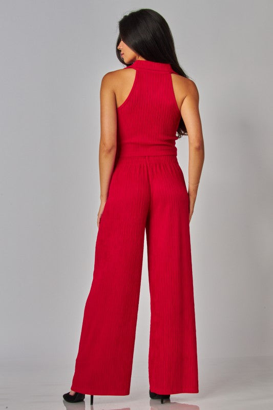 Crinkle Racerback 2PC Set