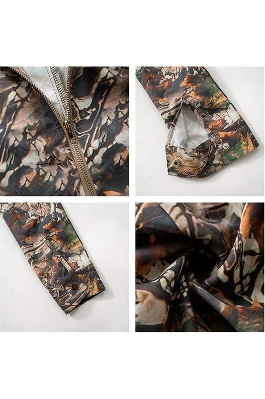 Woodland Zip Up Romper