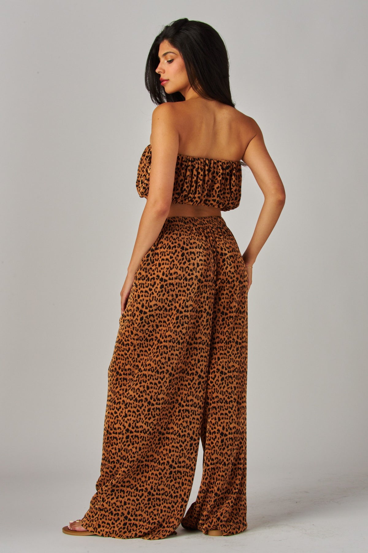Tube Top Pleated 2PC Set