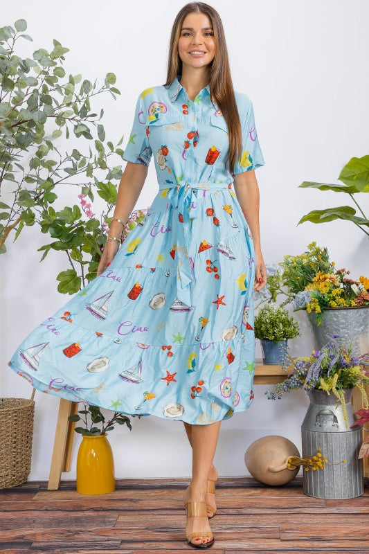 Ciao Shirt Dress