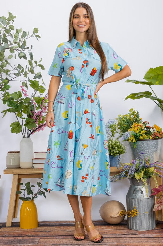 Ciao Shirt Dress