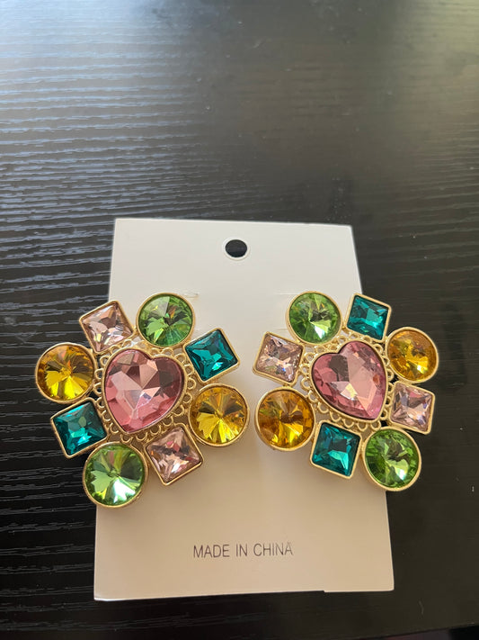 XL Luxury Crystal Earrings