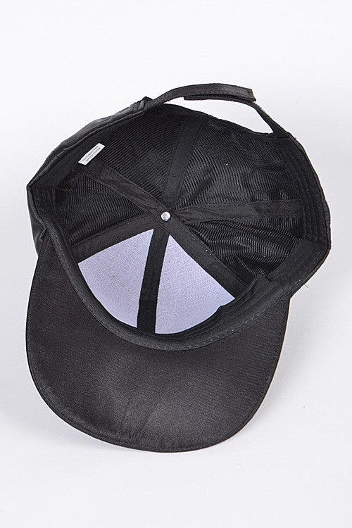 Satin Rose Hat