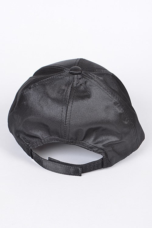 Satin Rose Hat