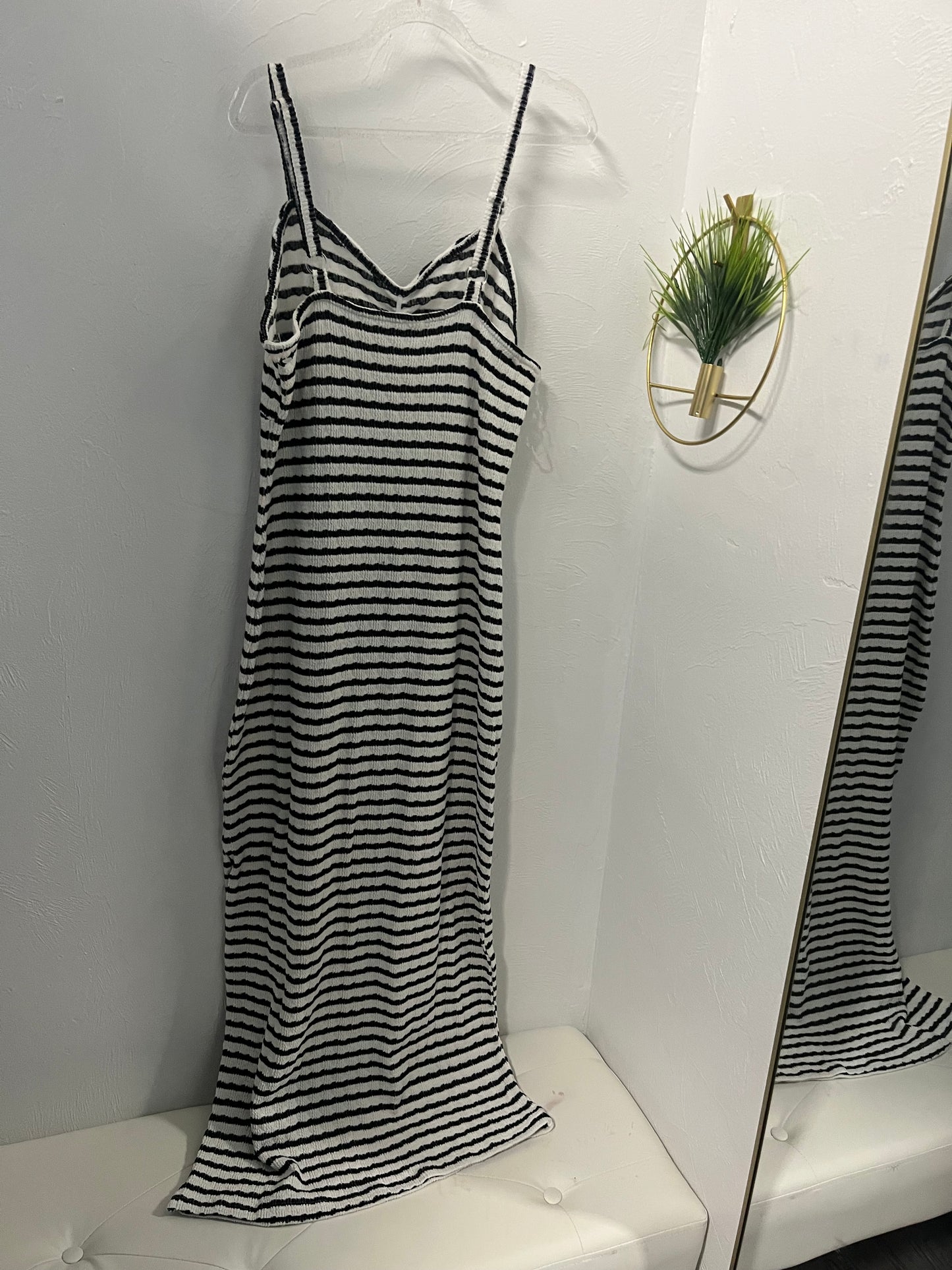 Striped Plush Sundress
