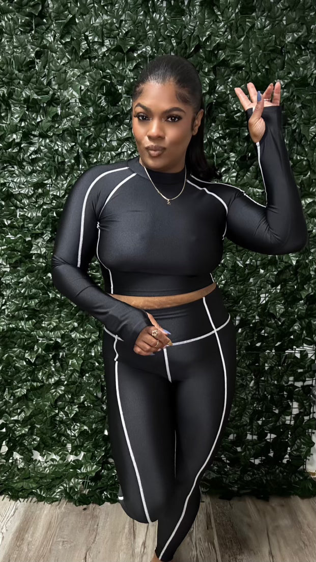 Stitched 2PC Set