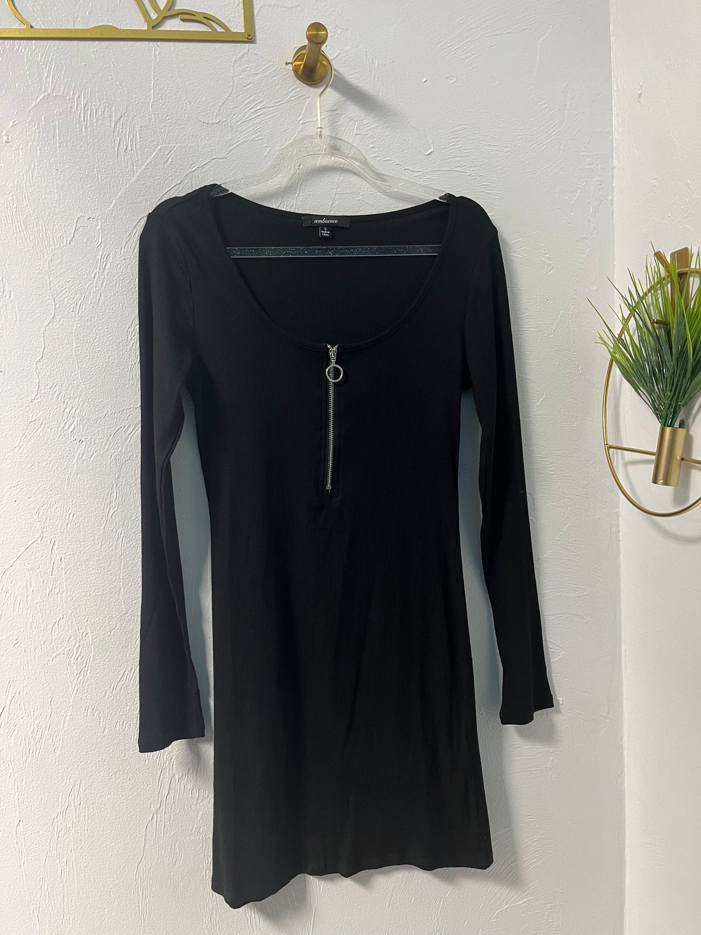 Ribbed Mini Dress