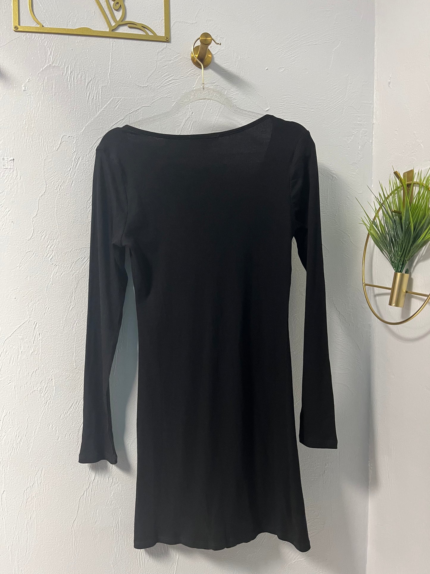 Ribbed Mini Dress