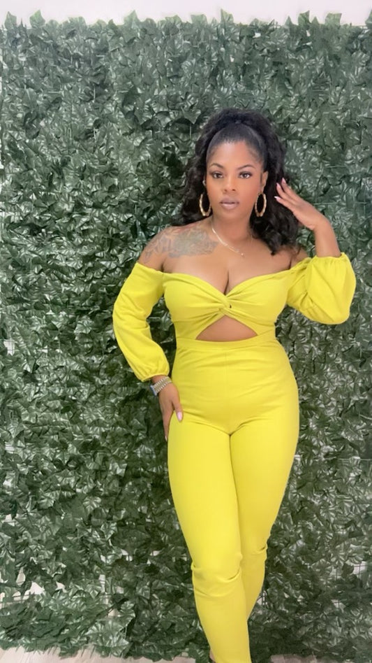 Twisted Cutout Jumpsuit